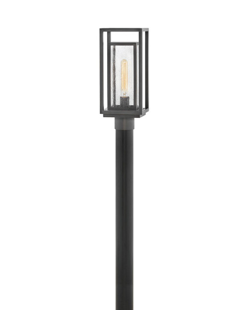 Hinkley Republic LED Post Top or Pier Mount Lantern in Oil Rubbed Bronze - 1001OZ-LV Hinkley Republic LED Post Top or Pier Mount Lantern in Oil Rubbed Bronze - 1001OZ-LV