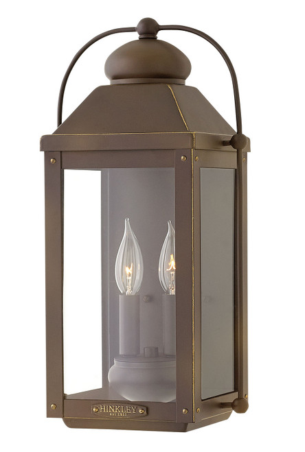 Hinkley Anchorage LED Wall Mount in Light Oiled Bronze - 1854LZ-LL Hinkley Anchorage LED Wall Mount in Light Oiled Bronze - 1854LZ-LL
