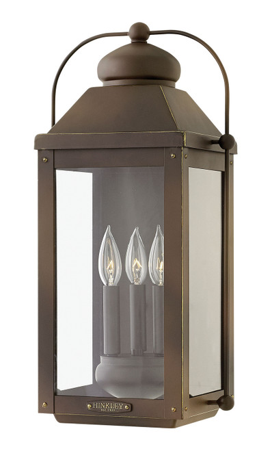 Hinkley Anchorage LED Wall Mount in Light Oiled Bronze - 1855LZ-LL Hinkley Anchorage LED Wall Mount in Light Oiled Bronze - 1855LZ-LL