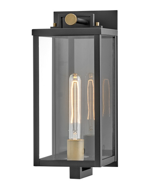 Hinkley Catalina LED Wall Mount in Black - 23010BK