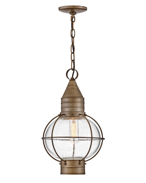 Hinkley Cape Cod LED Hanging Lantern in Burnished Bronze - 2202BU