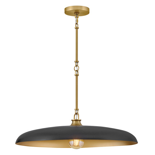 Hinkley Sadie LED Chandelier in Lacquered Brass - 48165LCB-BK