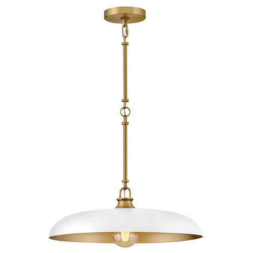 Hinkley Sadie LED Pendant in Lacquered Brass - 48167LCB-CI