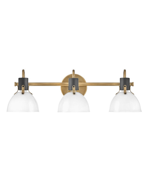 Hinkley Argo LED Vanity in Heritage Brass - 51113HB