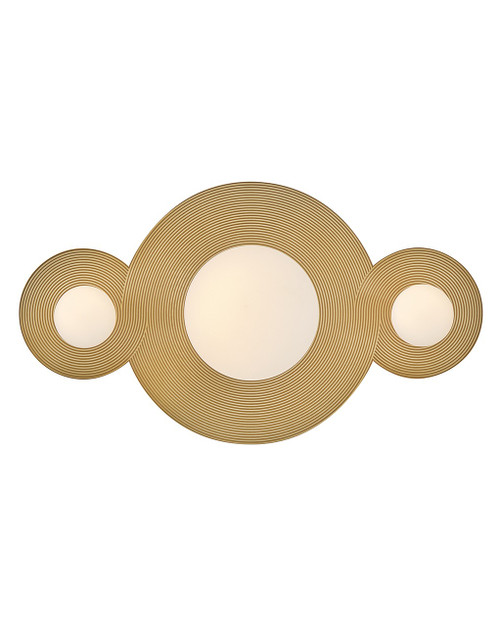 Hinkley Rhea LED Vanity in Heritage Brass - 55250HB