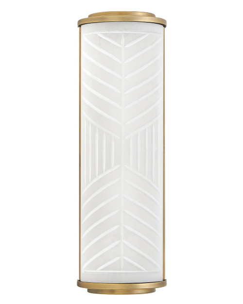 Hinkley Devon LED Bath Sconce in Lacquered Brass - 57860LCB