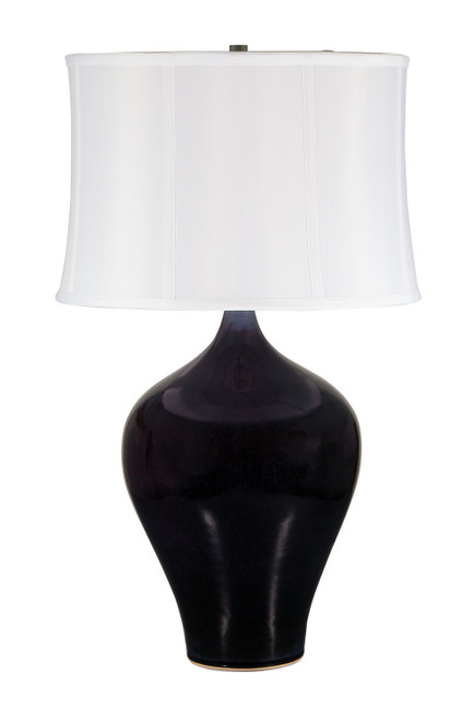 House of Troy Scatchard One Light Table Lamp in Eggplant - GS160-EG