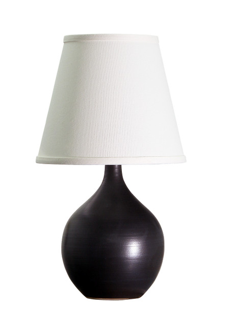 House of Troy Scatchard One Light Table Lamp in Black Matte - GS50-BM