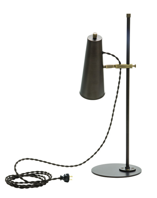 House of Troy Norton LED Table Lamp in Chestnut Bronze/Antique Brass - NOR350-CHBAB