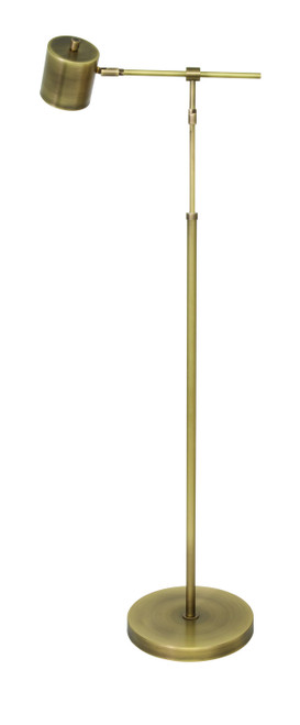 House of Troy Morris LED Floor Lamp in Antique Brass - MO200-AB