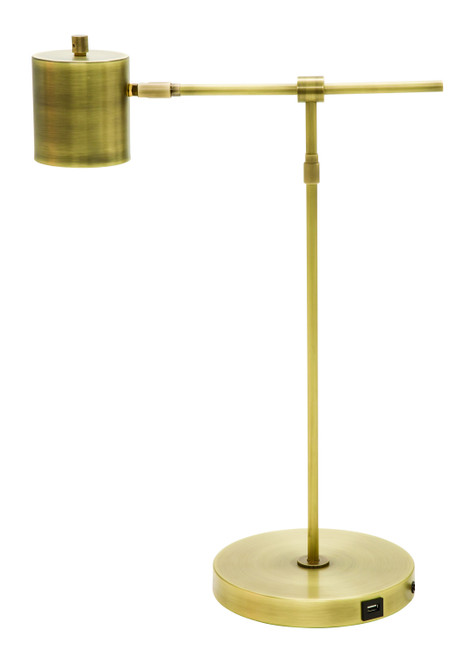 House of Troy Morris LED Table Lamp in Antique Brass - MO250-AB