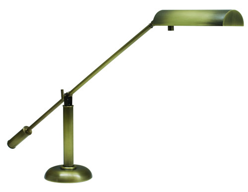 House of Troy Piano/Desk One Light Piano/Desk Lamp in Antique Brass - PH10-195-AB House of Troy Piano/Desk One Light Piano/Desk Lamp in Antique Brass - PH10-195-AB