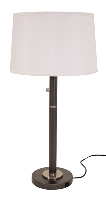 House of Troy Rupert Three Light Table Lamp in Granite - RU750-GT House of Troy Rupert Three Light Table Lamp in Granite - RU750-GT