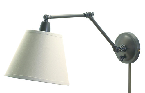 House of Troy Library One Light Wall Sconce in Oil Rubbed Bronze - PL20-OB