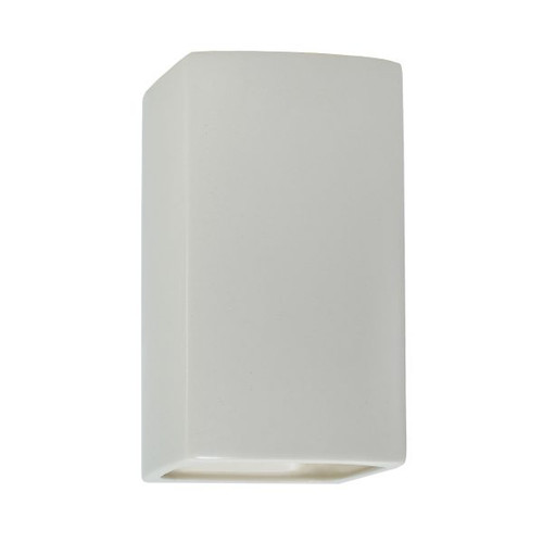 Justice Designs Ambiance Lantern in Matte White - CER-0915W-MAT