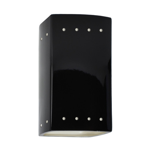 Justice Designs Open Top & Bottom  - CER-0925W-BKMT