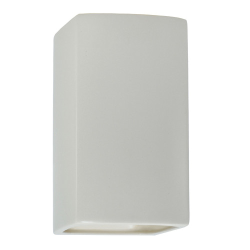 Justice Designs Ambiance LED Lantern in Matte White - CER-0955W-MAT-LED1-1000