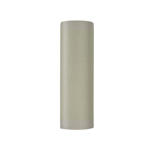 Justice Designs Ambiance One Light Wall Sconce in Celadon Green Crackle - CER-5407-CKC