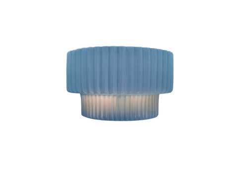 Justice Designs Ambiance One Light Wall Sconce in Sky Blue - CER-5780-SKBL