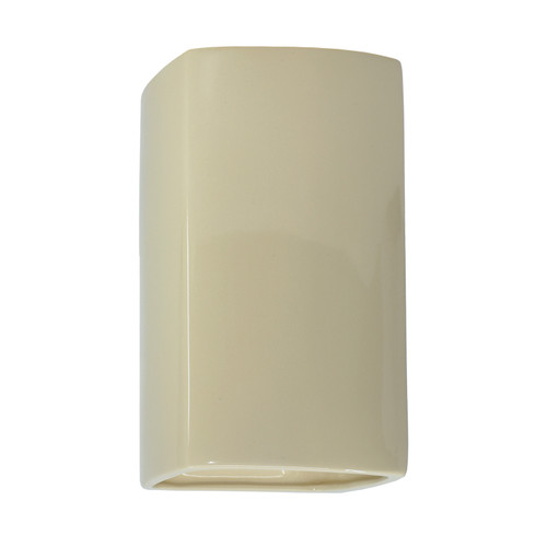 Justice Designs Ambiance Wall Sconce in Vanilla (Gloss) - CER-5910W-VAN
