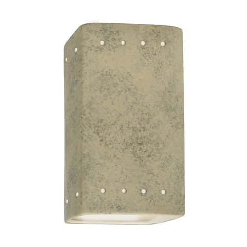 Justice Designs Ambiance Wall Sconce in Navarro Sand - CER-5920-NAVS