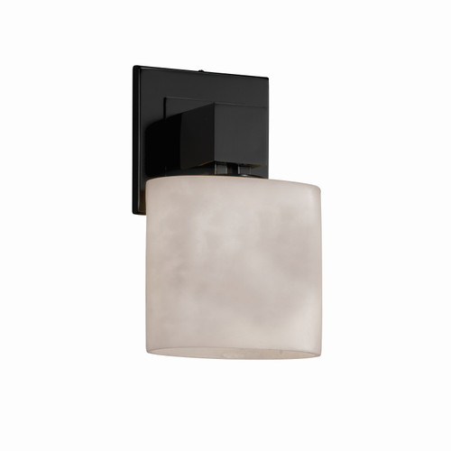 Justice Designs Clouds LED Wall Sconce in Matte Black - CLD-8707-30-MBLK-LED1-700