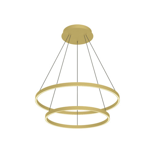 Kuzco Lighting Cerchio LED Chandelier in Brushed Gold - CH87832-BG Kuzco Lighting Cerchio LED Chandelier in Brushed Gold - CH87832-BG