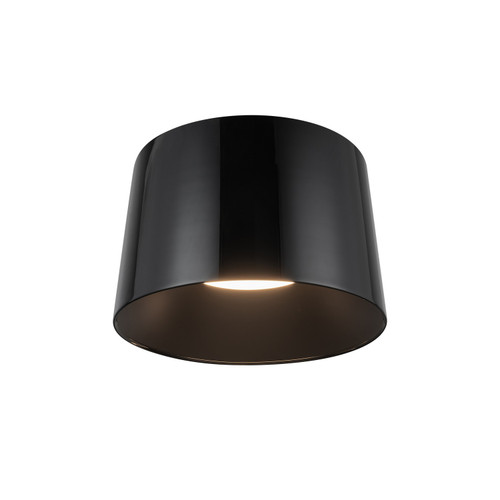 Kuzco Lighting Etta LED Flush Mount in Jet Black - FM16512-JB-3WCCT-UNV