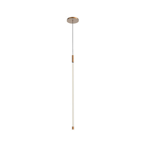 Kuzco Lighting Motif LED Pendant in Brushed Gold - PD75027-BG Kuzco Lighting Motif LED Pendant in Brushed Gold - PD75027-BG