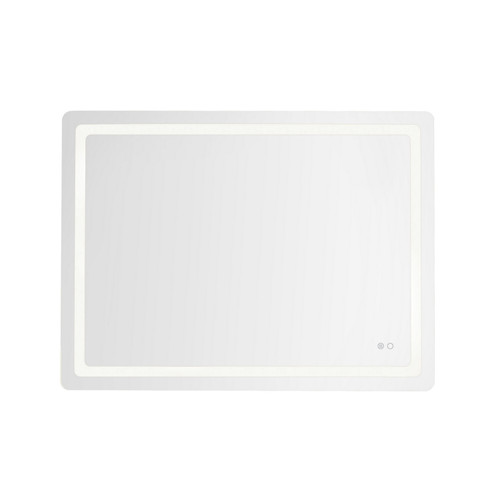 Kuzco Lighting Seneca LED Vanity Mirror in Sandblasted Merc Edge - VM31148-5CCT Kuzco Lighting Seneca LED Vanity Mirror in Sandblasted Merc Edge - VM31148-5CCT