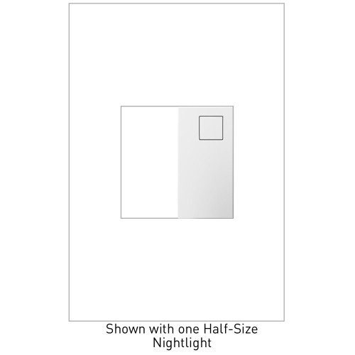 Legrand Adorne Nightlight, Half-Size in White - AANLM14