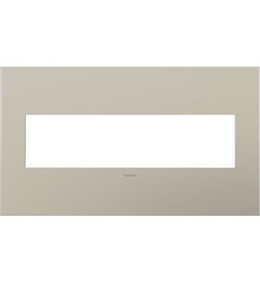 Legrand Adorne Wall Plate in Nickel - AWC4GSN4