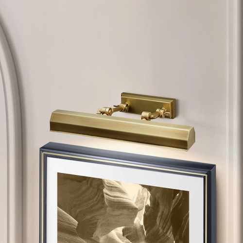 Lucas + McKearn Chawton One Light Picture Light in Aged Brass - CHAWTONPLM-AB Lucas + McKearn Chawton One Light Picture Light in Aged Brass - CHAWTONPLM-AB