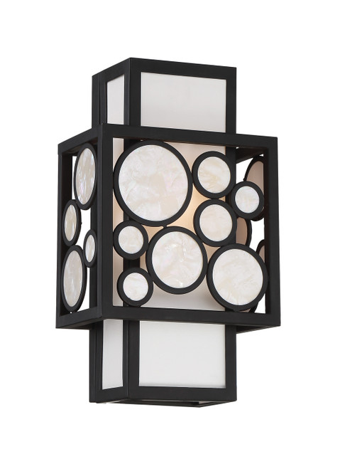 Metropolitan Mosaic One Light Wall Sconce in Oil Rubbed Bronze - N7751-143 Metropolitan Mosaic One Light Wall Sconce in Oil Rubbed Bronze - N7751-143