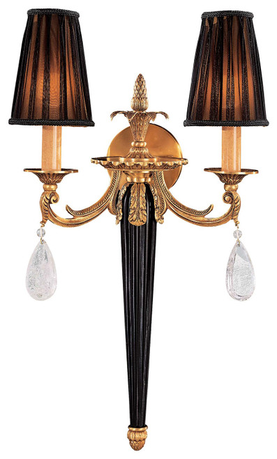 Metropolitan Metropolitan Two Light Wall Sconce in Sunset Gold - N950492 Metropolitan Metropolitan Two Light Wall Sconce in Sunset Gold - N950492