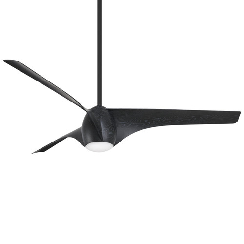 Minka Aire Airewave 65"Ceiling Fan in Matte Black Maple - F839L-MBM Minka Aire Airewave 65"Ceiling Fan in Matte Black Maple - F839L-MBM