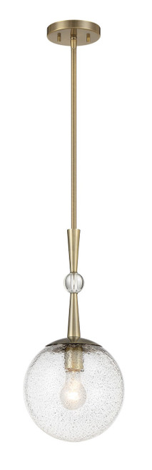 Minka-Lavery Populuxe One Light Mini Pendant in Oxidized Aged Brass - 1335-923 Minka-Lavery Populuxe One Light Mini Pendant in Oxidized Aged Brass - 1335-923