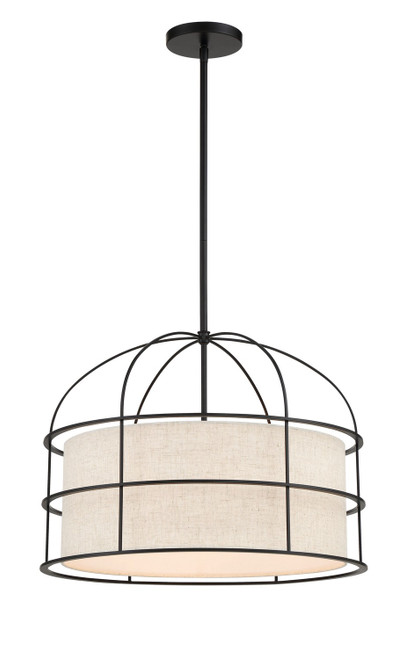 Minka-Lavery Gateway Park Five Light Pendant in Coal - 2155-66A Minka-Lavery Gateway Park Five Light Pendant in Coal - 2155-66A