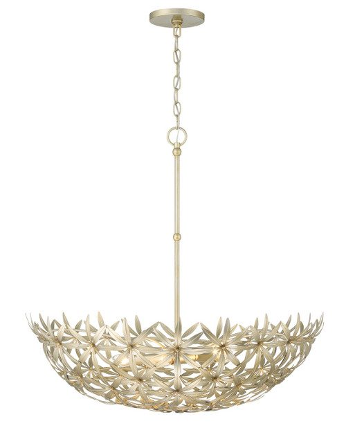 Minka-Lavery Flower Child Five Light Pendant in Ambry Gold - 2148-735 Minka-Lavery Flower Child Five Light Pendant in Ambry Gold - 2148-735