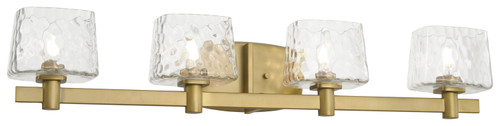Minka-Lavery Drysdale Four Light Bath Vanity in Soft Brass - 2234-695 Minka-Lavery Drysdale Four Light Bath Vanity in Soft Brass - 2234-695