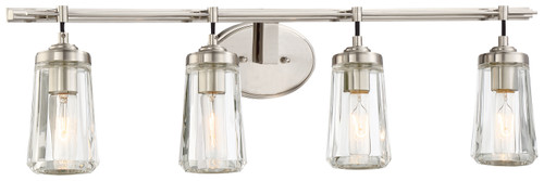 Minka-Lavery Poleis Four Light Bath in Brushed Nickel - 2304-84 Minka-Lavery Poleis Four Light Bath in Brushed Nickel - 2304-84
