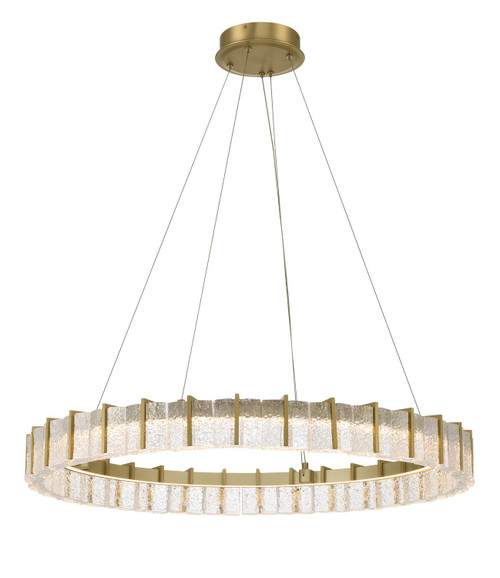 Minka-Lavery Sevryn LED Pendant in Soft Brass - 2416-695-L Minka-Lavery Sevryn LED Pendant in Soft Brass - 2416-695-L