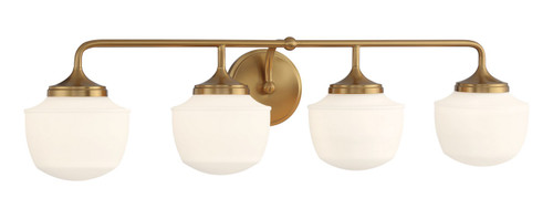 Minka-Lavery Cornwell Four Light Bath Vanity in Antique Noble Brass - 2574-575 Minka-Lavery Cornwell Four Light Bath Vanity in Antique Noble Brass - 2574-575
