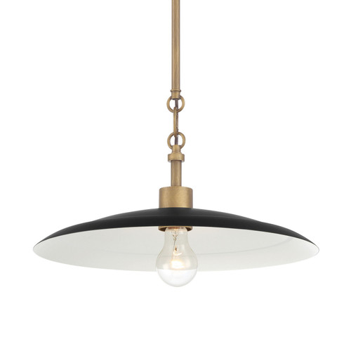 Minka-Lavery York One Light Pendant in Natural Brass - 296-858 Minka-Lavery York One Light Pendant in Natural Brass - 296-858