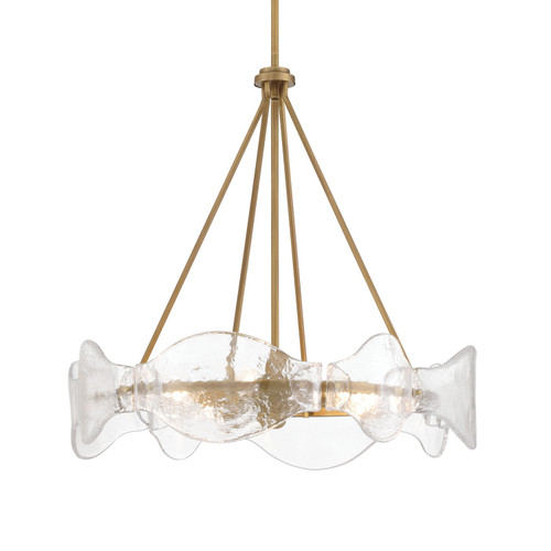 Minka-Lavery Elora Six Light Pendant in Legacy Brass - 3695-732 Minka-Lavery Elora Six Light Pendant in Legacy Brass - 3695-732