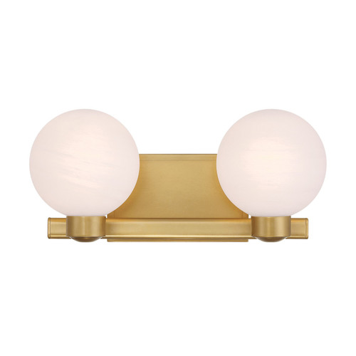 Minka-Lavery Mooncrest Two Light Vanity in Legacy Brass - 3492-732 Minka-Lavery Mooncrest Two Light Vanity in Legacy Brass - 3492-732