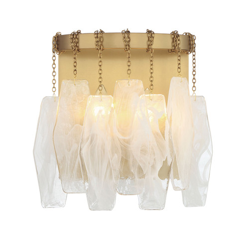 Minka-Lavery Willow Two Light Wall Sconce in Legacy Brass - 3622-732 Minka-Lavery Willow Two Light Wall Sconce in Legacy Brass - 3622-732