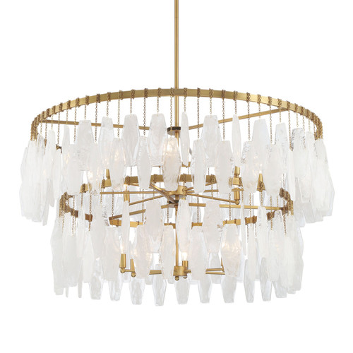 Minka-Lavery Willow 14 Light Pendant in Legacy Brass - 3628-732 Minka-Lavery Willow 14 Light Pendant in Legacy Brass - 3628-732