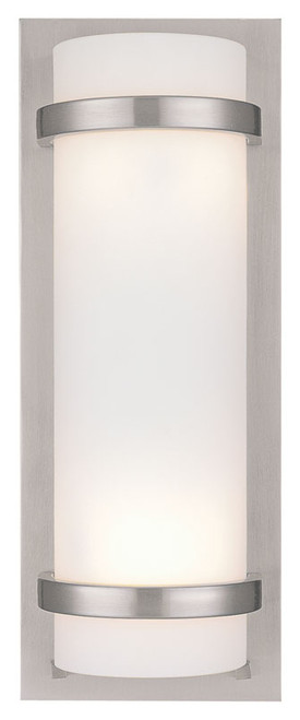 Minka-Lavery Two Light Wall Sconce in Brushed Nickel - 341-84 Minka-Lavery Two Light Wall Sconce in Brushed Nickel - 341-84