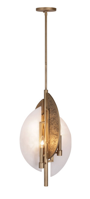 Minka-Lavery Saint Martin Four Light Pendant in Ashen Gold - 3461-788 Minka-Lavery Saint Martin Four Light Pendant in Ashen Gold - 3461-788